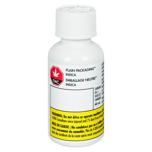 Plain Packaging - Indica Oil
