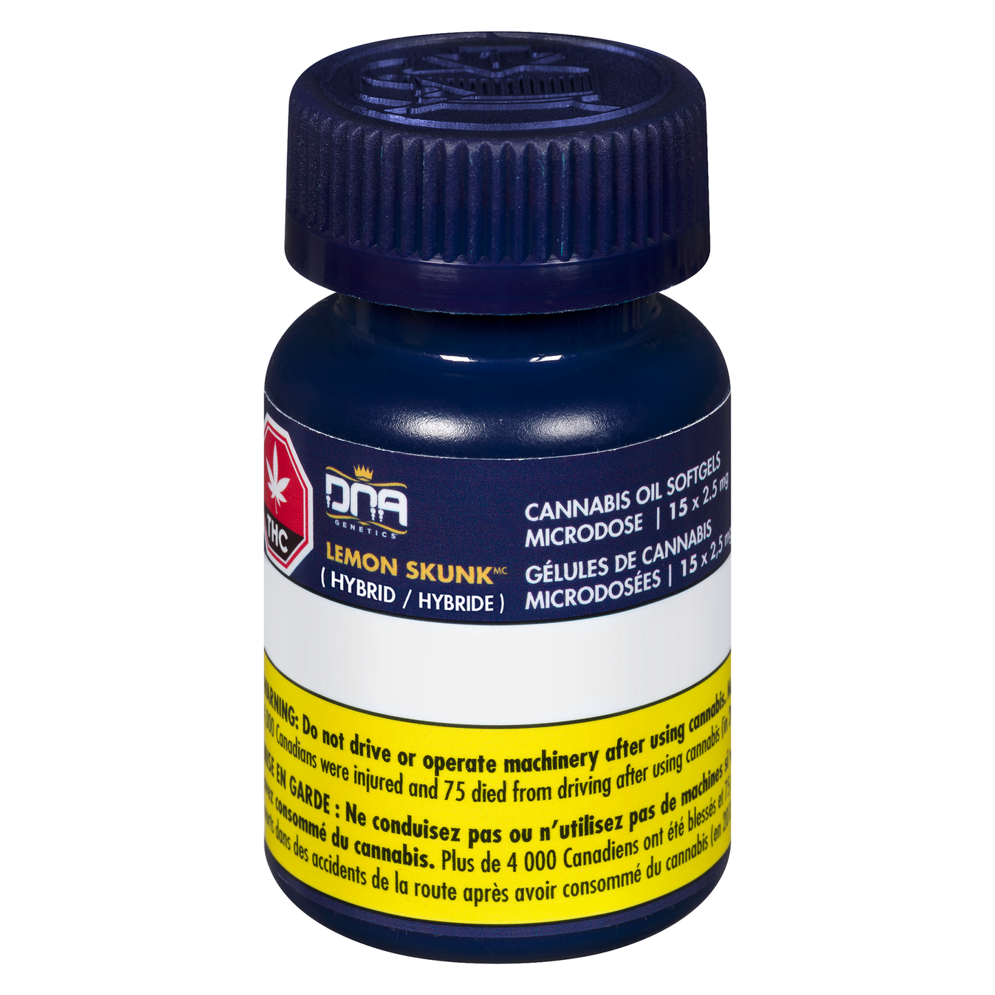 DNA Genetics - Lemon Skunk Softgels 2.5 mg