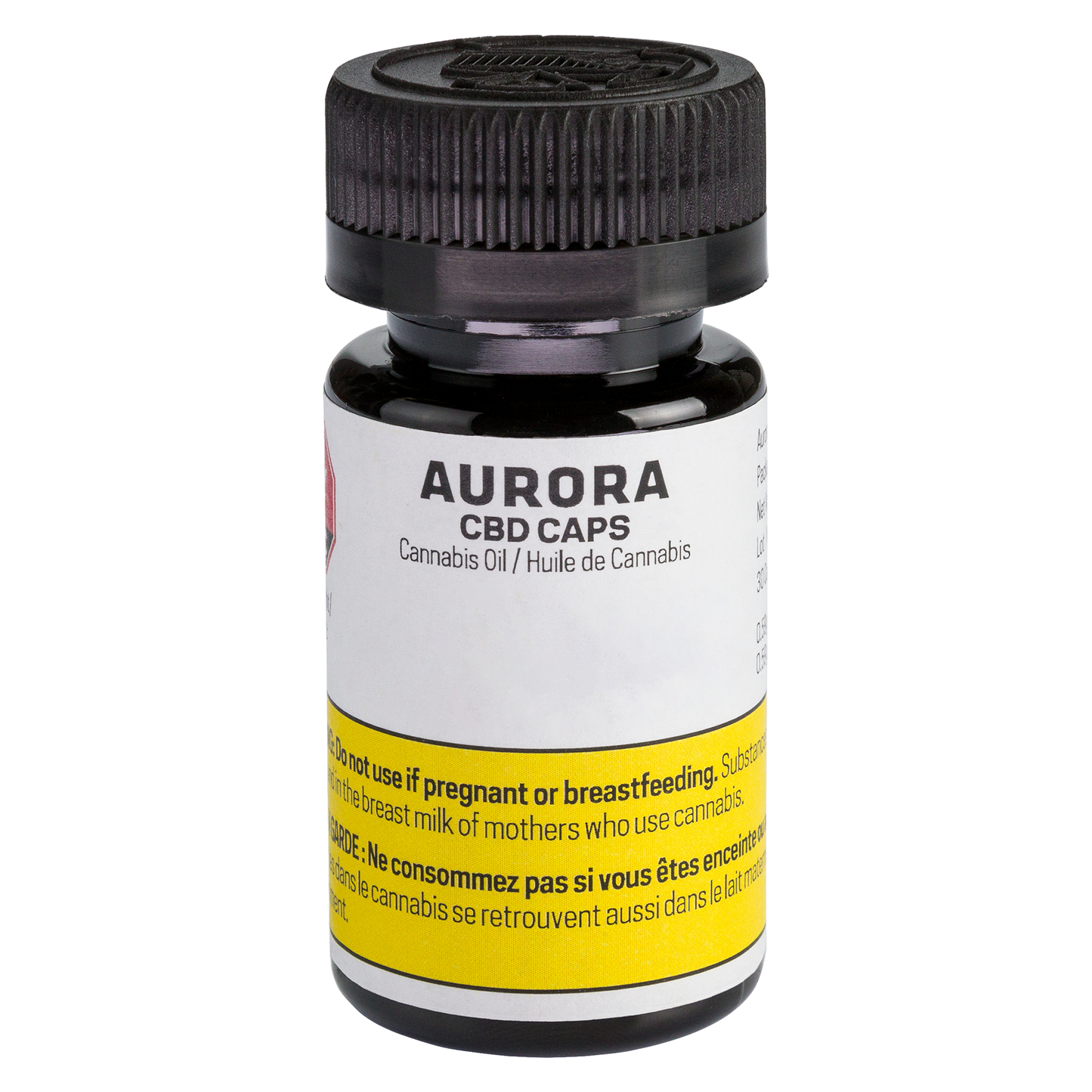 Aurora - CBD Capsules (2 mg THC, 7-10 mg CBD per cap)
