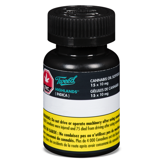 Tweed - Highlands Softgels 10 mg