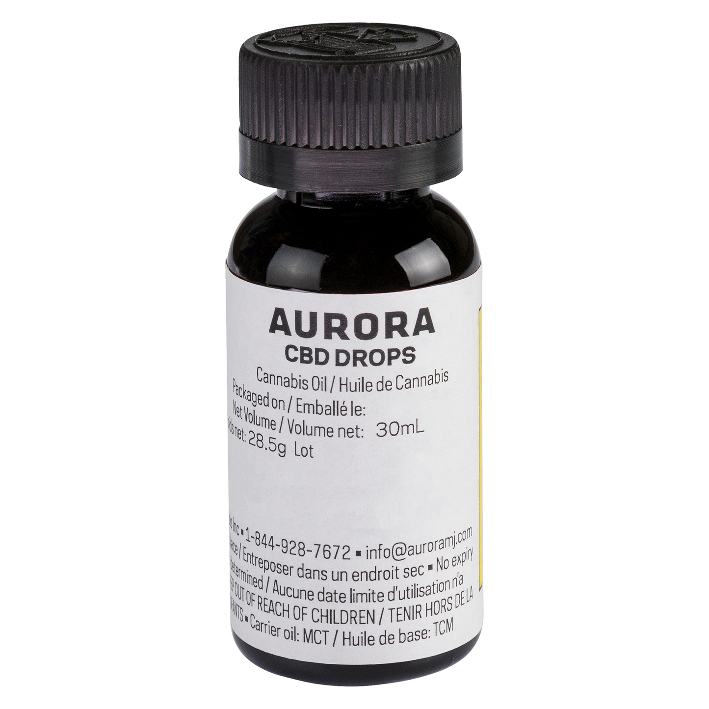 Aurora - CBD Drops (0-2 mg/ml THC, 20-30 mg/ml CBD)