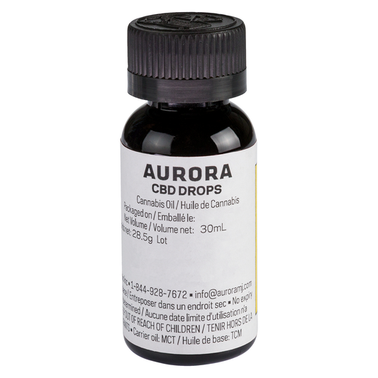 Aurora - CBD Drops (0-2 mg/ml THC, 20-30 mg/ml CBD)