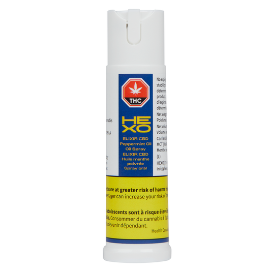 Hexo - Elixir CBD Peppermint Oil Oral Spray