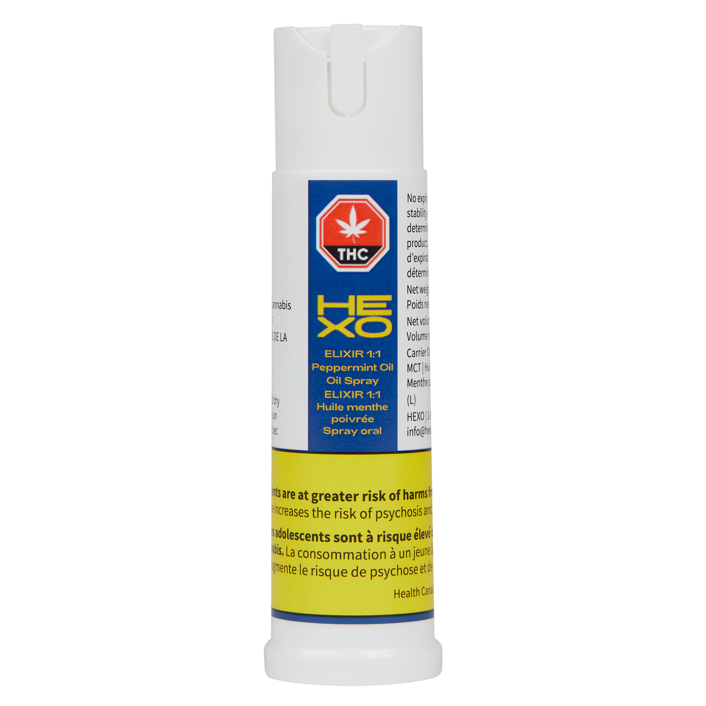 Hexo - Elixir 1:1 Peppermint Oil Oral Spray