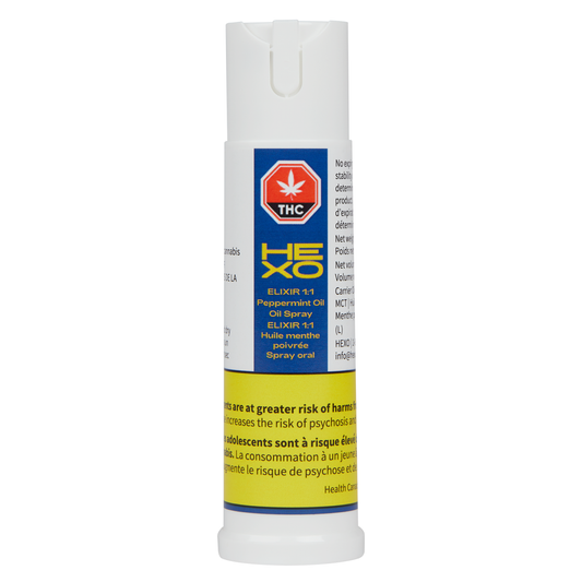 Hexo - Elixir 1:1 Peppermint Oil Oral Spray