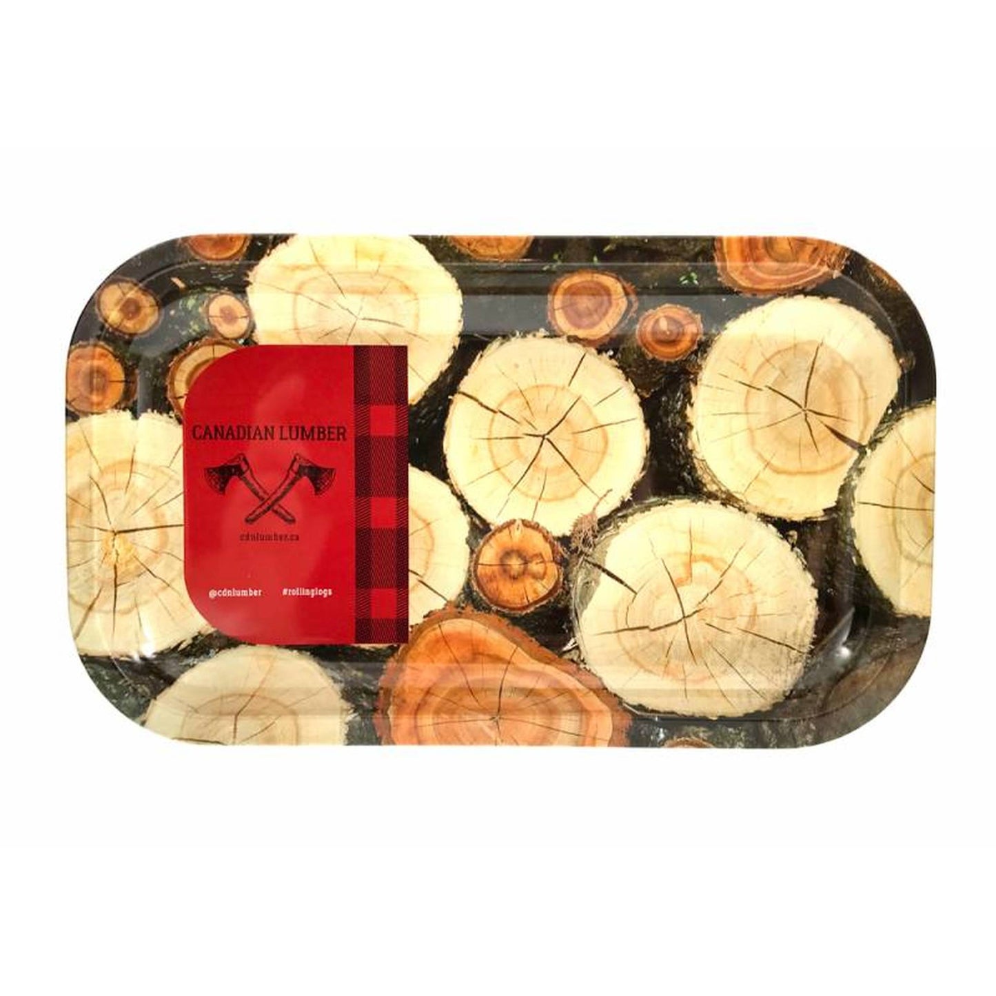 Canadian Lumber - Metal Rolling Tray