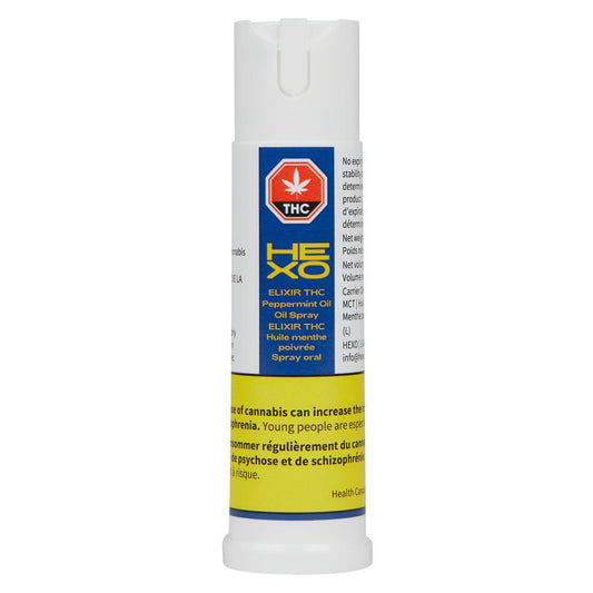 Elixir THC Peppermint Oil Oral Spray