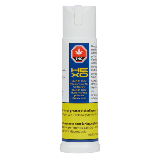 Elixir CBD Peppermint Oil Oral Spray
