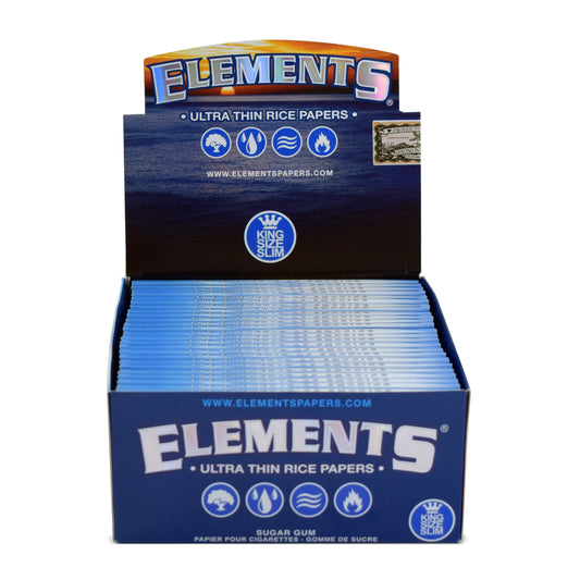 Elements - Kingsize Thin Rice Rolling Papers