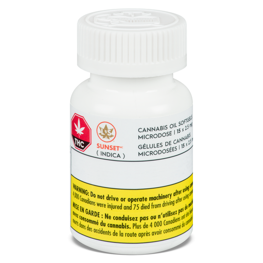 LBS - Sunset Softgels 2.5 mg