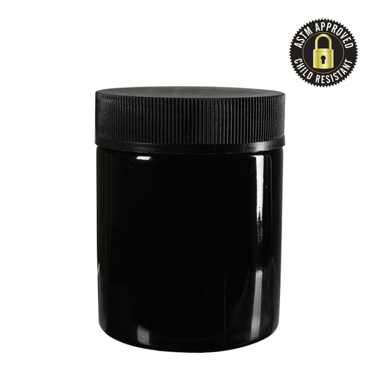 Child Resistant Glass Jar