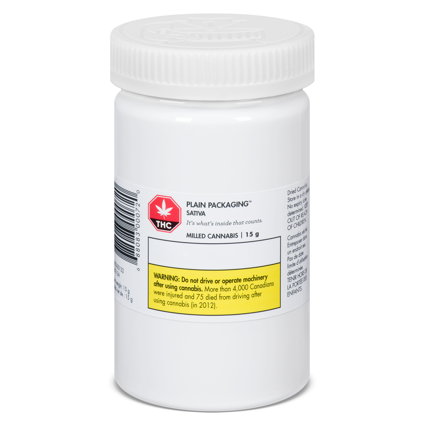 Plain Packaging - Sativa Milled