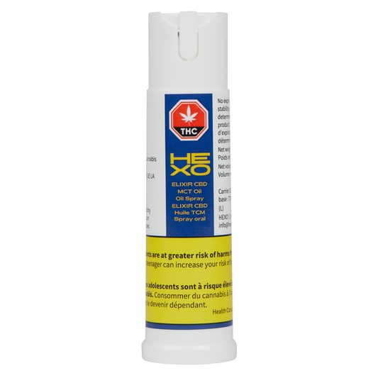 Hexo - Elixir CBD MCT Oil Oral Spray
